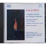 Cd Sallinen Works For String Orchestra