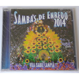 Cd Samba Enredo Rj 2014 Vila Isabel Campeã.100% Original