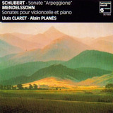 Cd Schubert - Mendelssohn Sonate Arpeggione