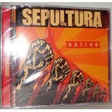 Cd Sepultura - Nation C/ 5 Faixas Bonus