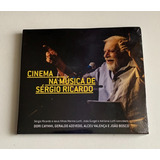 Cd Sérgio Ricardo - Cinema Na Música Ao Vivo (2019) Lacrado