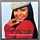 Cd Single Christina Milian - When You Look At Me-cd Envelope