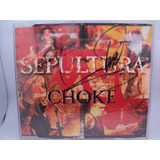 Cd Single Sepultura Choke Autografado Importado 