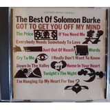 Cd Solomon Burke The Best Of (importado)