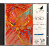 Cd Telemann, Trompette Et Orgue, Presle