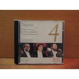 Cd Tenores Ao Vivo Volume 4 Caras Carreras Pavarotti Plácido