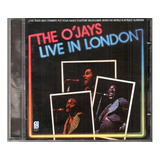 Cd The O`jays - Live In London - Original Lacrado Blues Rock