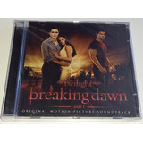 Cd The Twilight Saga (crepusculo)  - Breaking Dawn Part 1 