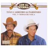Cd Tião Carreiro & Pardinho Vol 3 Modas De Viola