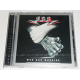 Cd U.d.o. - Man And Machine 2002 (europeu Remaster + Bônus)