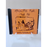 Cd Various Apocalypse Punk Tour 1981 Compilação Raríssimo