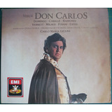 Cd Verdi - Don Carlos Domingo; Caballé; 