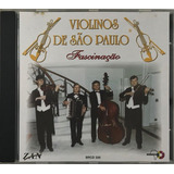 Cd Violinos De Sao Paulo Fascinacao - A4