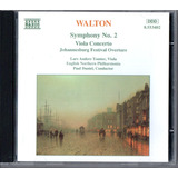 Cd Walton Symphony No. 2, Viola
