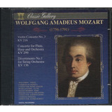 Cd Wolfgang Amadeus Mozart (1756 1791)