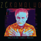 Cd Zé Ramalho - Box Voz E Violão - 1 Dvd E 3 Cds Lacrado 