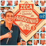 Cd Zeca Pagodinho O Quintal Do Pagodinho Ao Vivo Cd 2.100%or