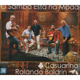 Cd+dvd Casuarina Rolandro Boldrin - O Samba Está Na Moda