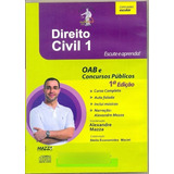 Cd's Audio Livro Direito Civil 1
