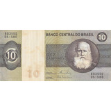 Cédula - Brazil - 10 Cruzeiros - 1970 - Cat#193