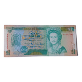 Cédula 1 Dollar Belize 1990 -