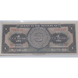 Cedula 1 Peso 1970 Mexico