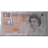 Cédula 10 Pounds Inglaterra 