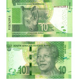 Cédula África Do Sul 10 Rand Fe
