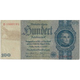 Cédula Alemanha - 100 Marcos 1935 - Justus Von Liebig