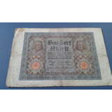 Cédula Alemanha 100 Marcos Com Águia Berlin Novembro 1920