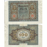 Cédula Alemanha 100 Mark 1920 Mbc - Frete Já Incluído Preço!