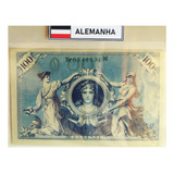 Cedula Alemanha 100 Mark De 1908 Sêlo Verde - Fe