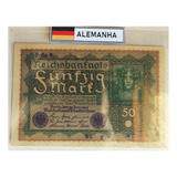 Cedula Alemanha 50 Mark De 1919 Fe