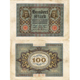 Cédula Alemanha Rep Weimar 100 Mark 1920 Mbc Frete Incluído!