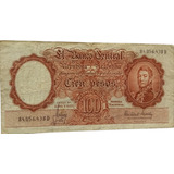 Cédula Antiga De 100 Pesos Argentinos