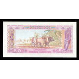 Cédula Antiga República Da Guiné - Flor De Estampa - L.492