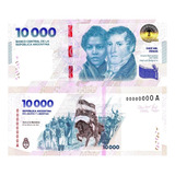 Cédula Argentina - 10.000 Pesos - 2024 Lançamento