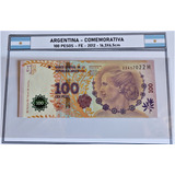 Cedula Argentina Evita 100 Pesos - Comemorativa Fe