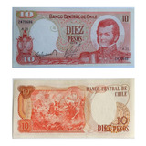 Cédula Chile 10 Pesos 1943 P-120