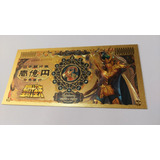 Cédula Comemorativas Cavaleiros De Ouro Yen
