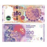 Cedula Da Argentina 100 Pesos Evita