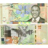 Cédula Das Bahamas 1 Dolar 2017