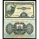 Cedula De Gibraltar 10 Shillings 2018