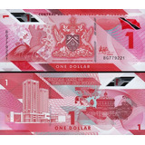 Cedula De Trinidade E Tobago 1 Dollars 2020 Polimero - Fe