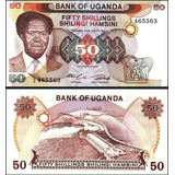 Cédula De Uganda - 50 Shillings