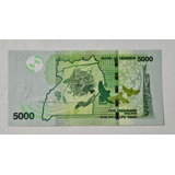 Cédula De Uganda 5000 Shillings P51