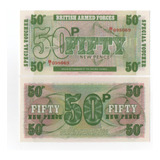 Cédula Fe 50 New Pence 1972