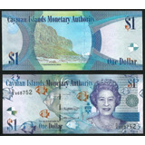 Cédula Fe Estrangeira 1 Dólar 2018 Ilhas Cayman 