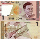 Cédula Fe Estrangeira 1 Som Quirguistão