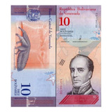 Cédula Fe Estrangeira 10 Bolívares Venezuela